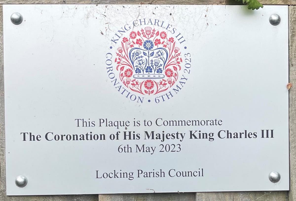 Coronation Garden Plaque