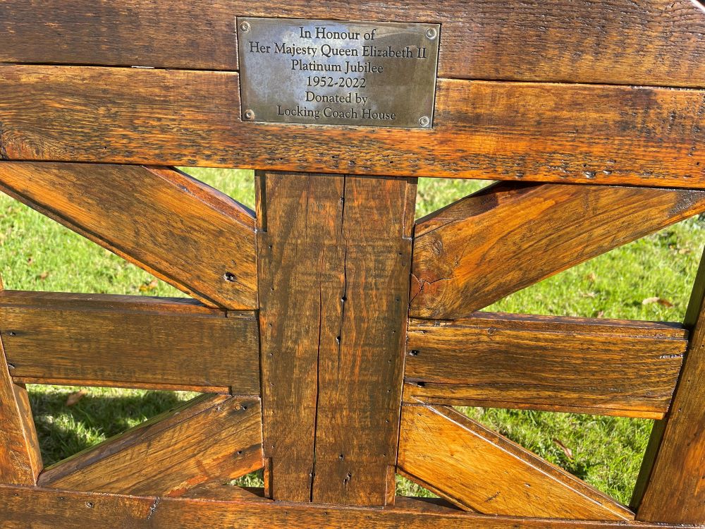 Platinum Jubilee Bench