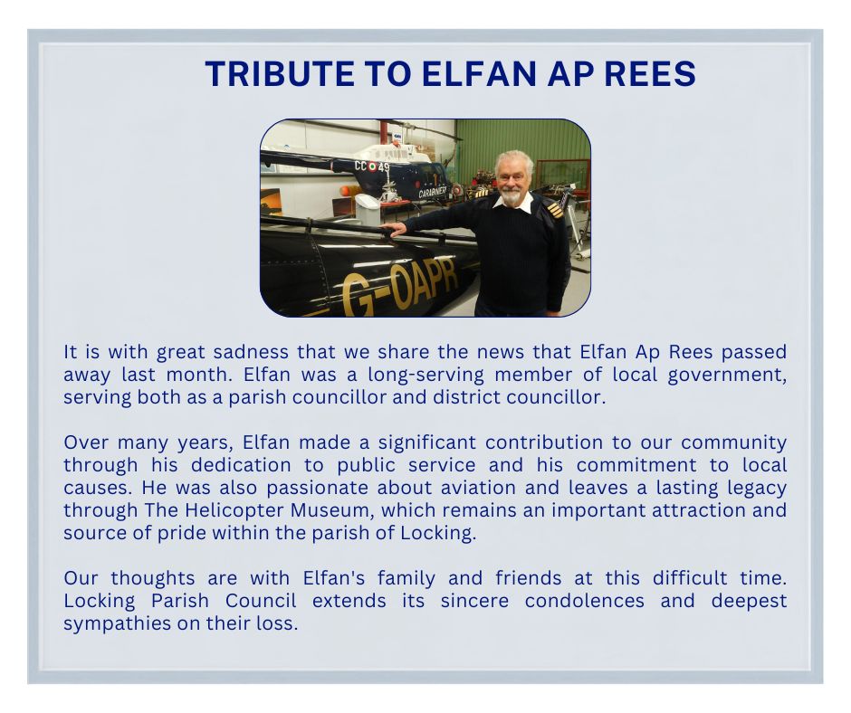 memorial announcement for Elfan Ap Rees